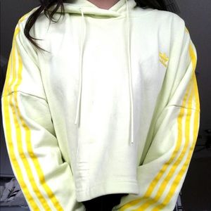 Adidas cropped hoodie
